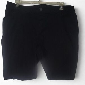 Lane Bryant Black Bermuda Shorts